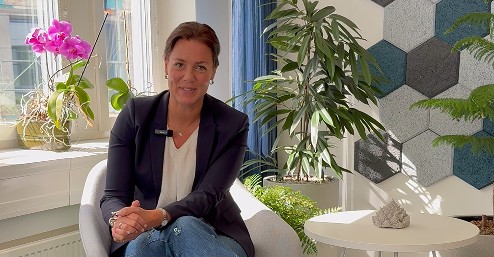 Karin Comstedt Webb, vd Heidelberg Materials Betong Sverige